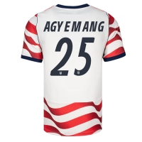 Camiseta Estados Unidos Patrick Agyemang #25 Primera Equipación Replica Mundial 2026 mangas cortas